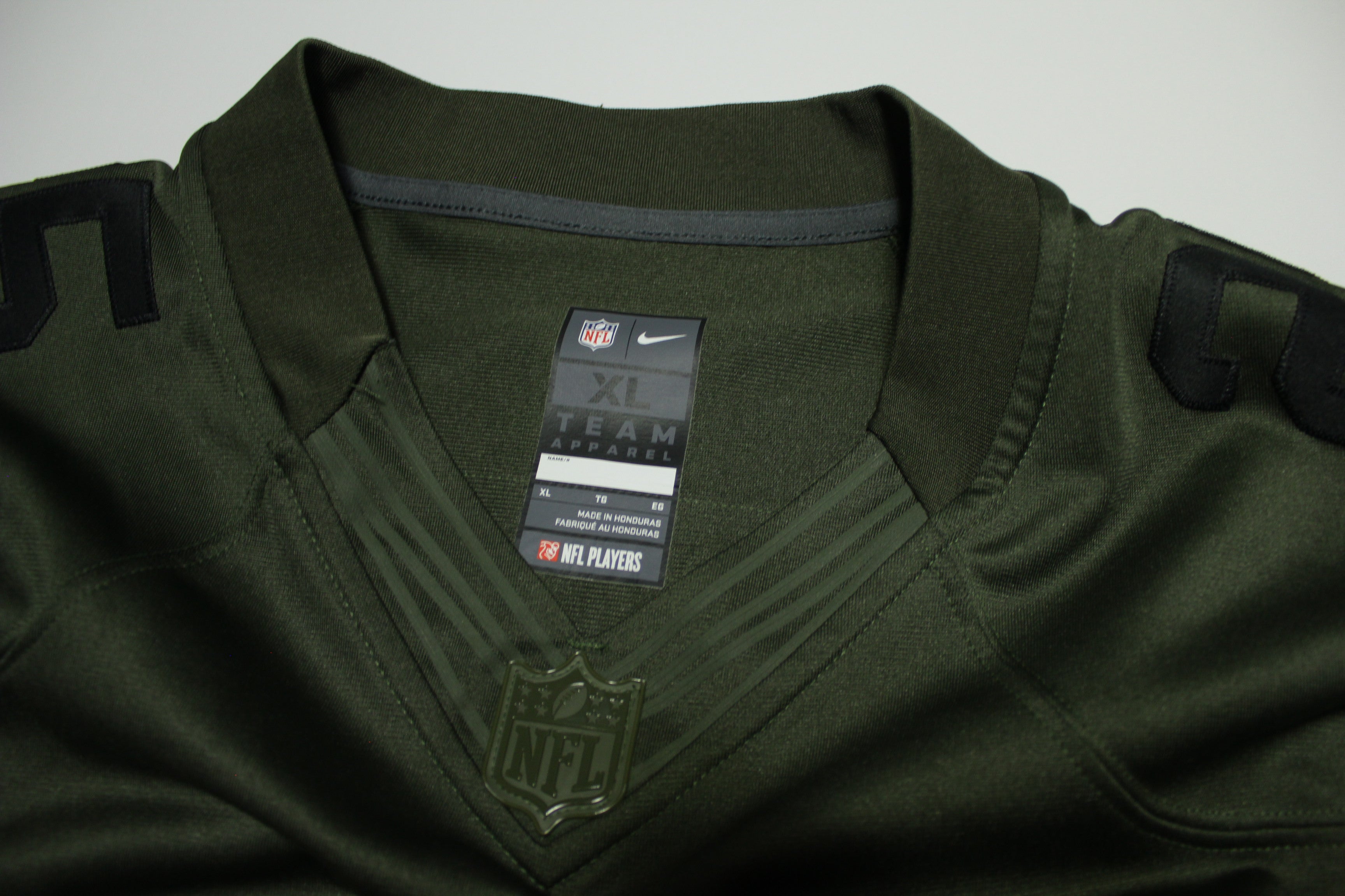 Richard Sherman Nike On Field #25 Military Salute To Service Rare Camo Patch Jersey