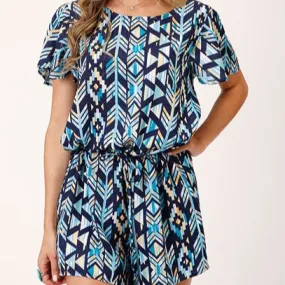 Roper Women's Aztec Romper