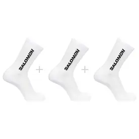 Salomon EVERYDAY CREW 3-pack-white