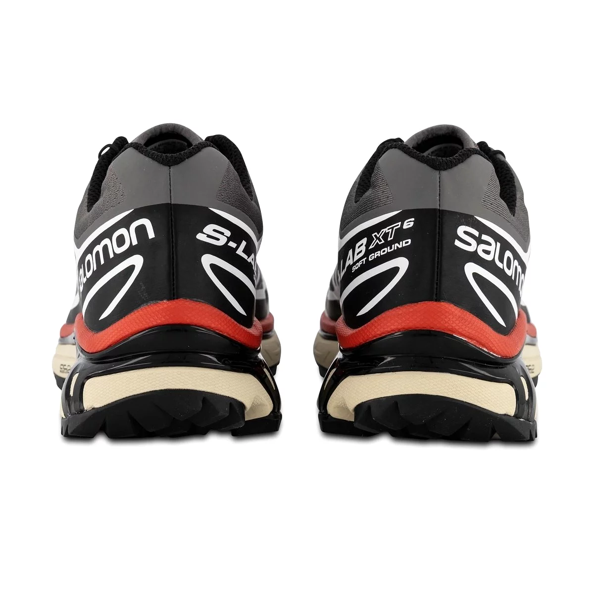 Salomon Men's XT-6 Pewter/Black/Red