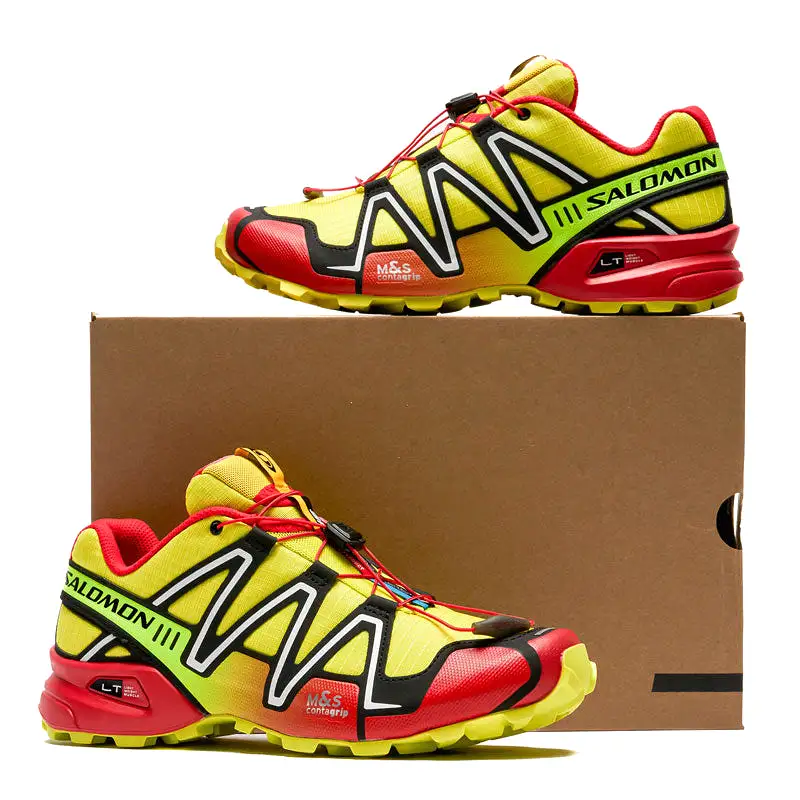 Salomon Speedcross 3 Sulphur/Spring/High Risk Red/Black L47493600