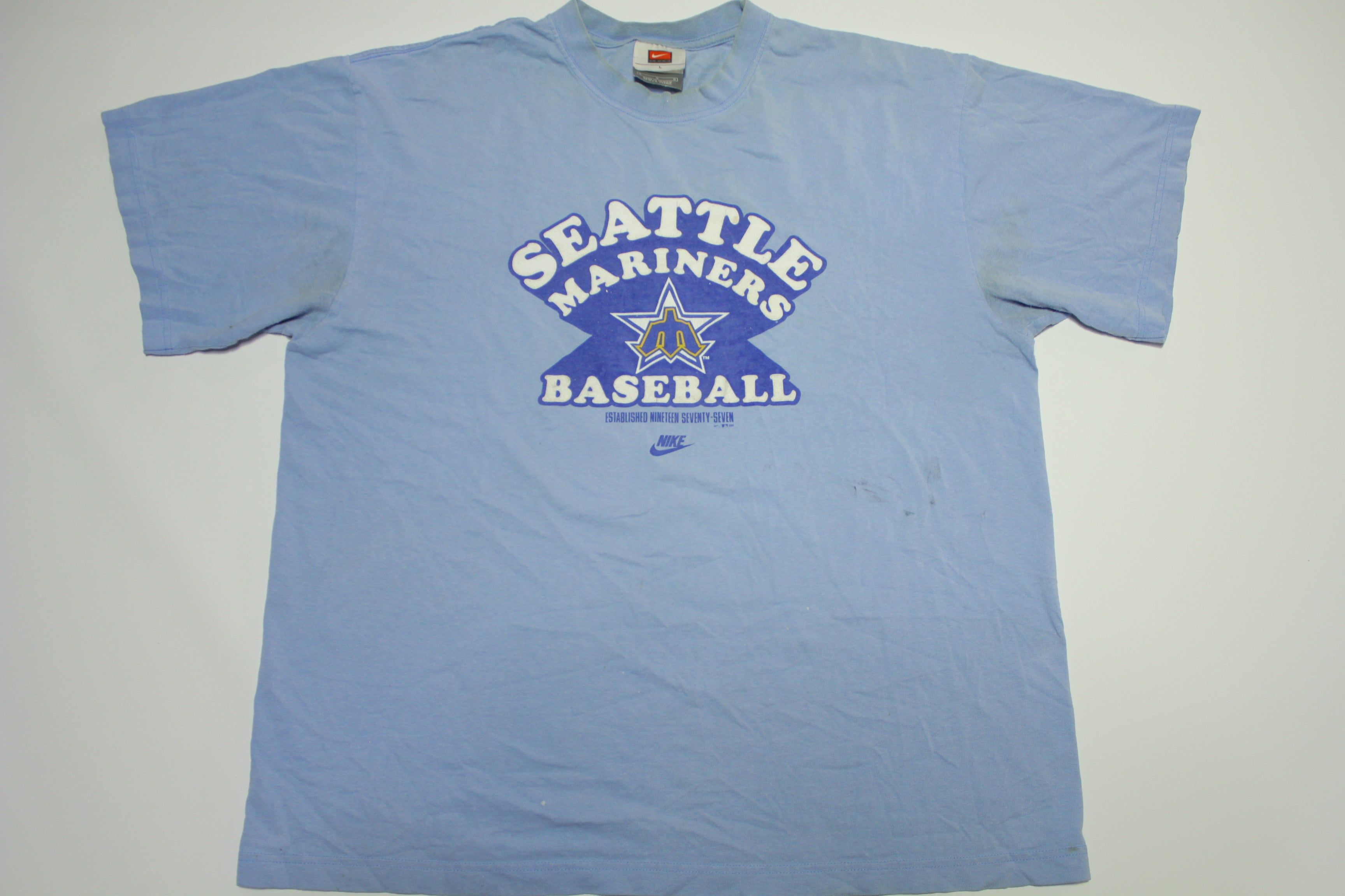 Seattle Mariners Baseball 2004 Nike Short Sleeve T-Shirt