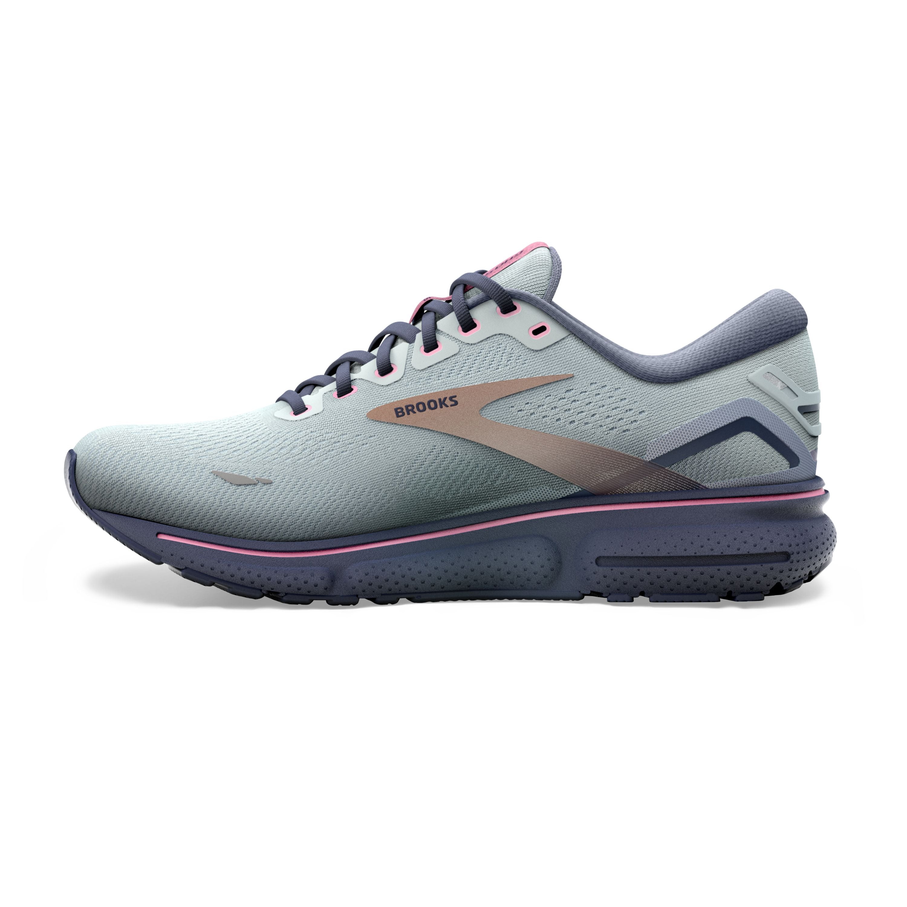 W Brooks Ghost 15 Spa Blue/Neo Pink/ Copper