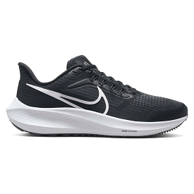 Women's Nike Pegasus 39, Black/White/Dark Smoke Grey, 10.5 B