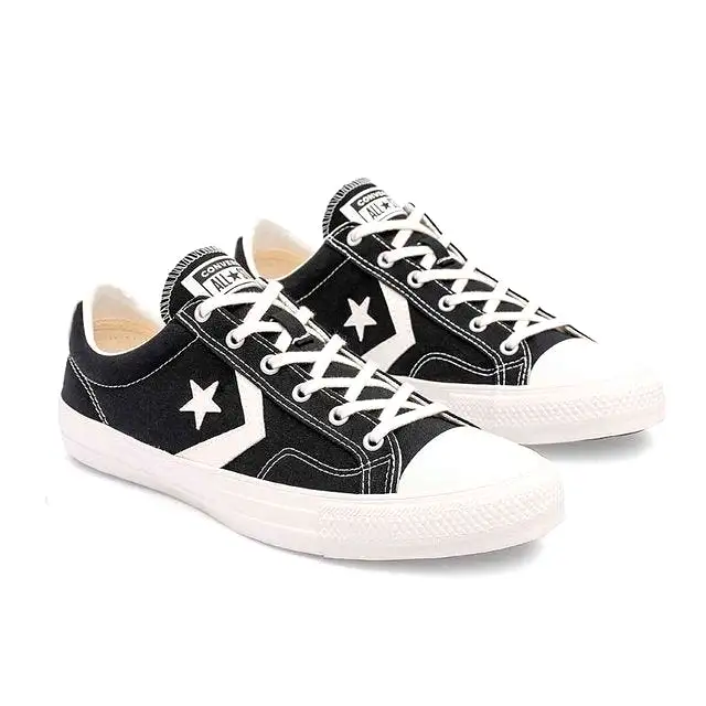 Zapatillas Converse Star Player Ox Egret Negras